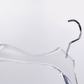 Acrylic Top Jacket Hanger 43cm